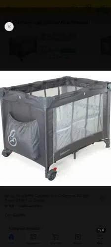 Vendo carrinho Coscokids e berço portatil bebe