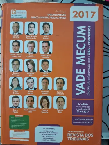 Vade Mecum RT - 9ª edição - 2017