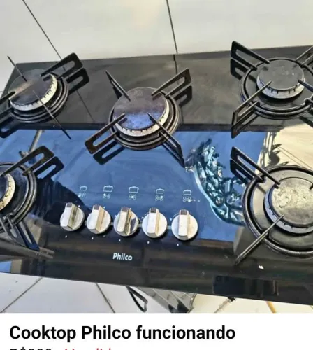 Fogão cooktop 