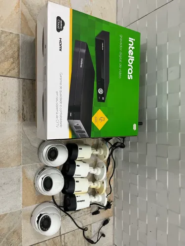 DVR E CÂMERAS INTELBRAS 