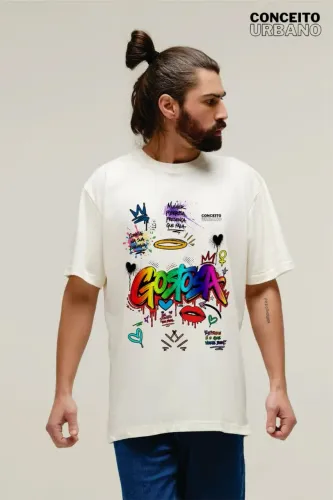 Camisa oversized g novo