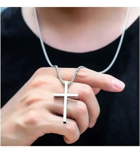 Corrente Masculina Cruz