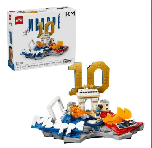 Lego Editions Kylian Mbappé Destaques Do Futebol 43013
