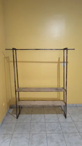 Conjunto de Bancadas/Estruturas Metálicas - 2 Peças