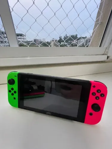 Nintendo Switch Edição Limitada Splatoon 