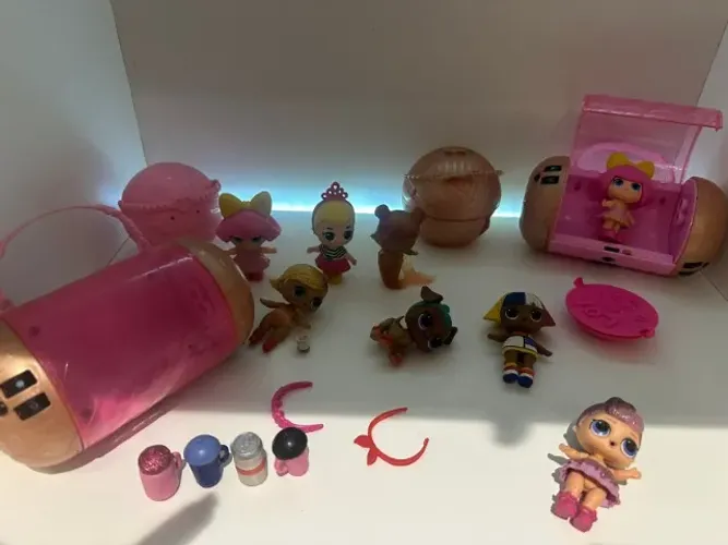 Coleção boneca LOL com 20 itens