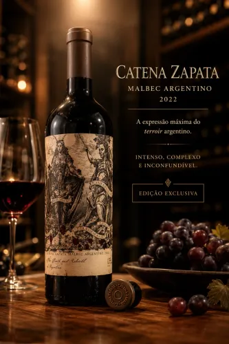 ? CATENA ZAPATA MALBEC ARGENTINO 2022 - VINHO PREMIUM ?