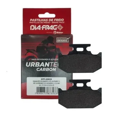 Aproveite! Pastilha Freio Diafrag FZ15 Lander Crosser | Promoção Limitada