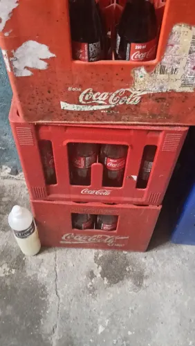Engradado de Cerveja e Refrigerante .