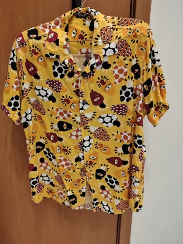 Camisa Junina - estampa Caju