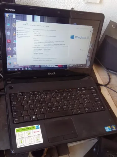 notebook dell core i3, memoria 6GB, tela LED, HD 320Gb