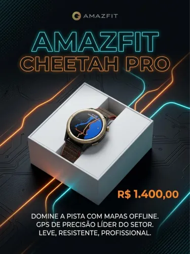 AMAZFIT CHEETAH PRO - EXCELENTE ESTADO!