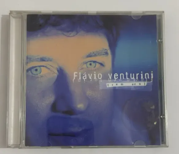 CD Flávio Venturini Trem Azul Novo Original