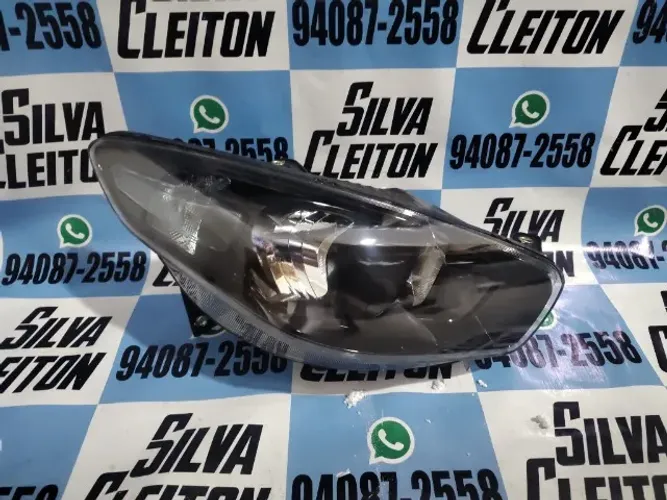 farol direito gran siena 2012 ate 2022 mascara negra novo importado 