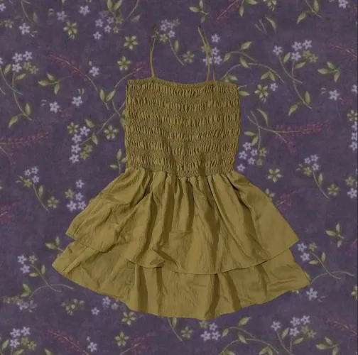 Vestido Olive Fairy Ruffle Dress