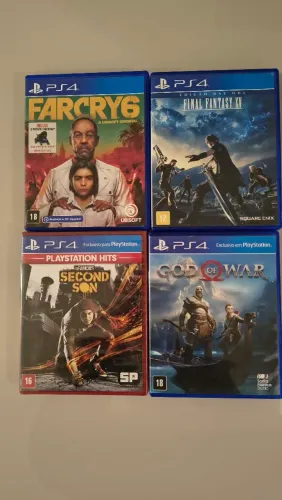 VENDO LOTE JOGOS PS4