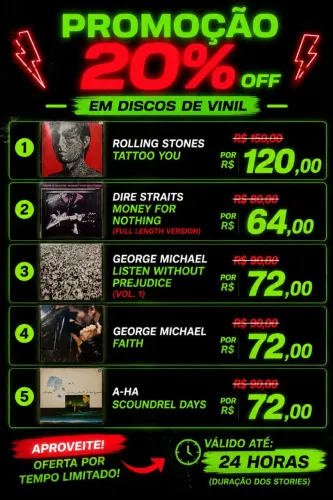 LPs Rock pop internacional  