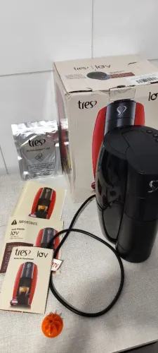 Cafeteira 3 corações nova zerada