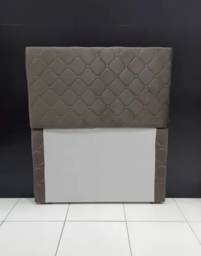 Cabeceira solteiro estofada 0,90 - Entrega imediata!