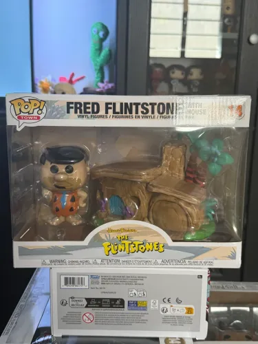 FUNKO FRED FLINTSTONE WITH HOUSE 14