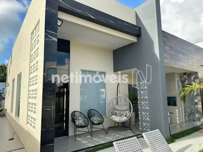 CASA NOVA 3 SUÍTES PISCINA QUIOSQUE 198m²; CONDOMÍNIO PARADISE LAURO DE FREITAS/BA