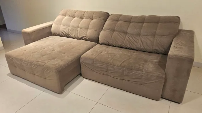 Sofá Retrátil 4 Lugares 
