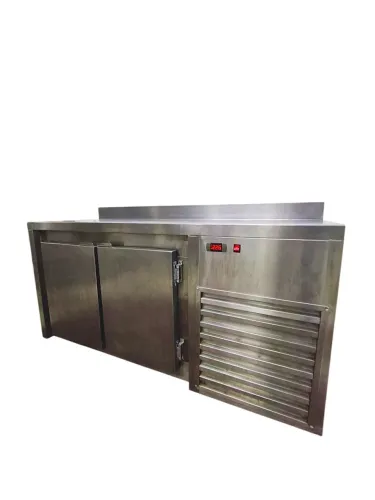 Balcão industrial refrigerado inox