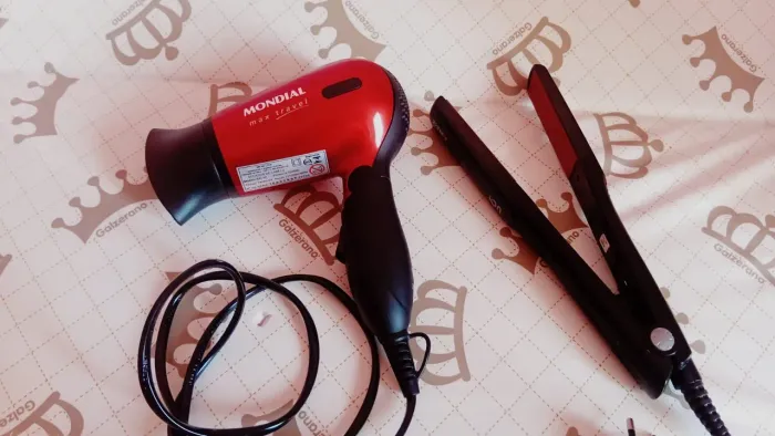 Prancha taiff e secador mondial 