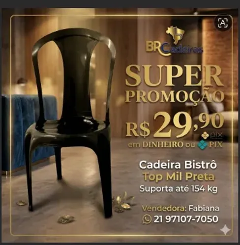 Cadeira Plastica 