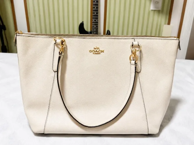 Bolsa Coach Original Feminina Bege