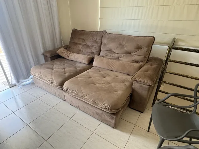 Sofá retrátil premium 2,5m