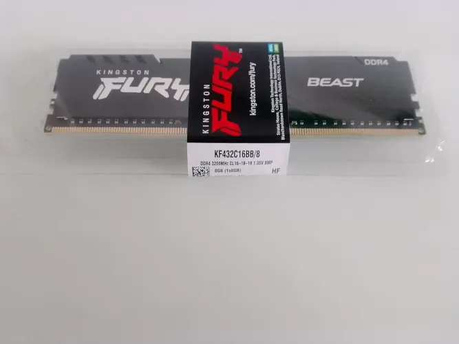 MEMÓRIA RAM DDR4 8GB 3200MHZ KINGSTOM