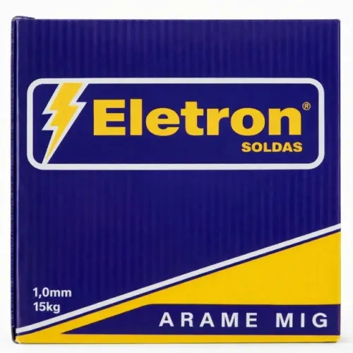 Arame MIG Eletron ER70S-6 1,0mm 15kg