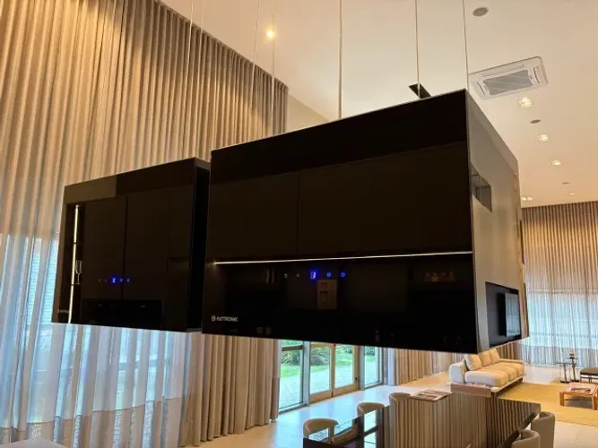COIFA DE ILHA ELETTROMEC PANDORA 50 CM - 220V | 2 UNIDADES DISPONÍVEIS | NOVAS