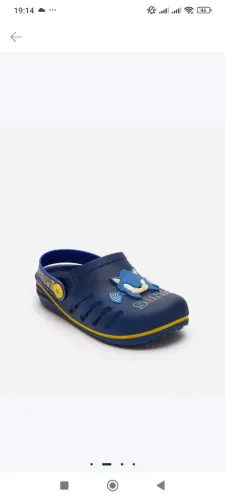 Sandália infantil sonic!