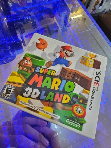 Encarte/capa sem o jogo Mario 3d land 3ds