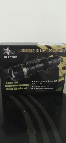 Lanterna Led recarregável para acampamento