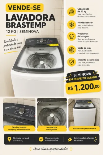 Máquina de lavar roupa