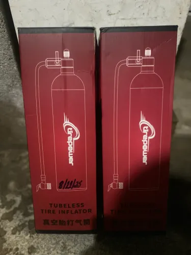 Cilindro de alumínio 1.3L200psi cada 1 para enchimento de pneu com válvula 