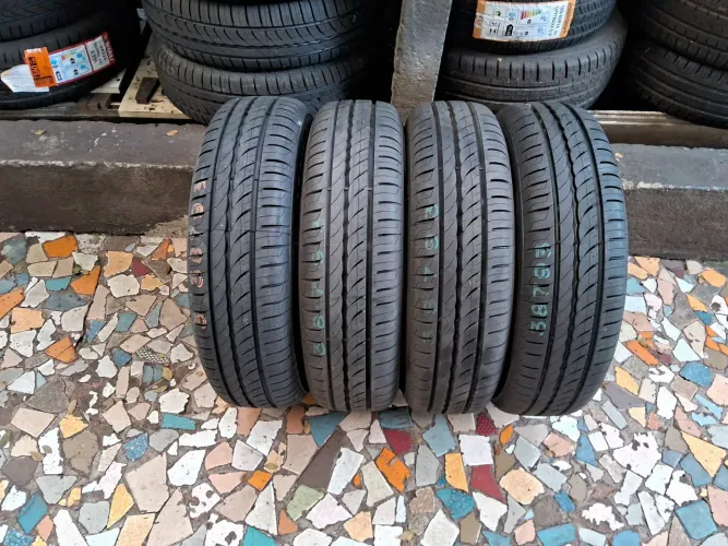 Jogo de rodas de ferro aro 14/3 furos originais Renault Kwid