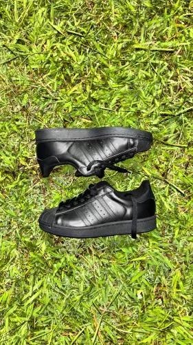 tênis adidas superstar preto all black 