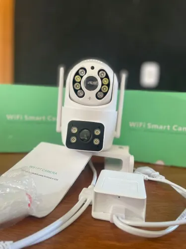 Câmera 360 WiFi Externa IP66 Full HD com App ICSEE