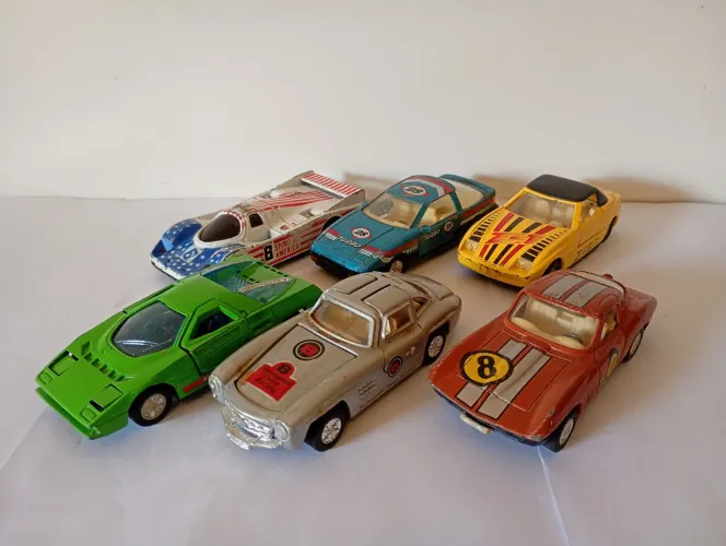 Sunnyside - Lote 06 Miniaturas Anos 90 Com Detalhes