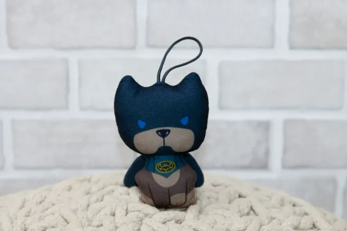 Chaveiro pelúcia batman McDonalds<br>Coleção Mc Donalds<br>Peças