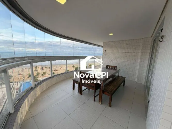 Apartamento Alto Padrão com Vista Mar à Venda no Canto do Forte 4 Dormitórios, 214m² Pra