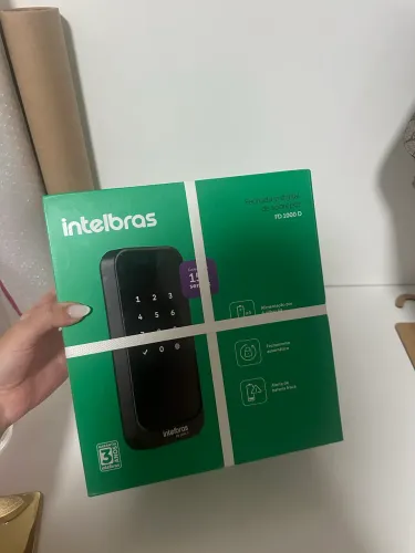 Fechadura Digital Intelbras FD 1000 D - Nova, Nunca Instalada
