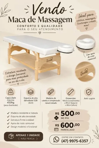 Maca de massagem 