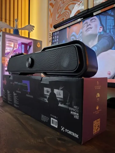 Soundbar RGB Premium para Setup Gamer PC e TV