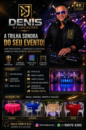 Locação para eventos