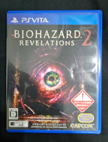 Jogo Resident evil revelations 2 Ps vita original jp biohazard (envio olx pay)